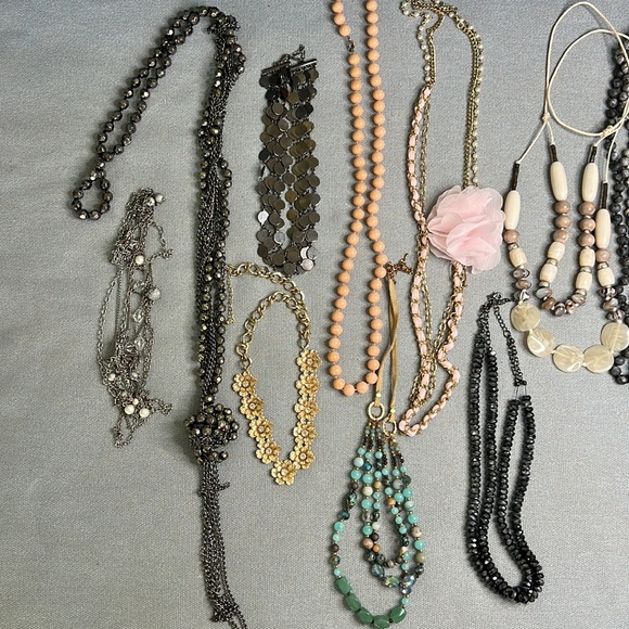 Jewelry Mystery Reseller Wholesale Bulk LOT necklaces bracelets - Picture 2 of 6